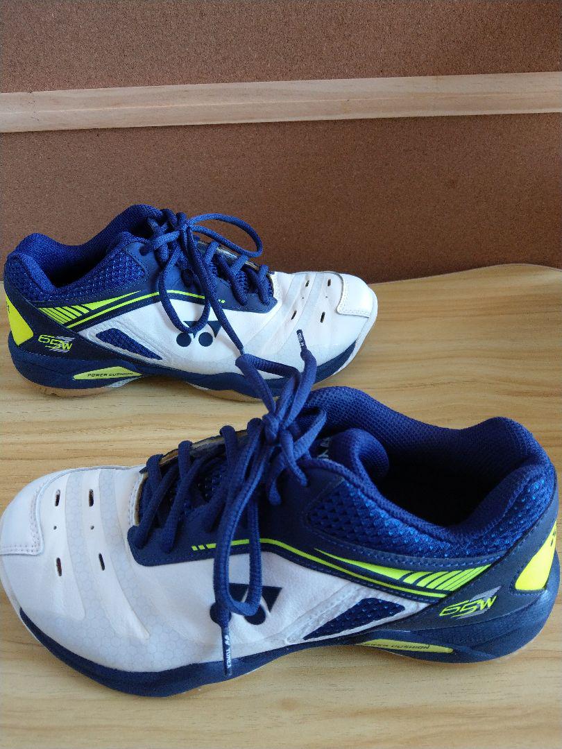 YONEX ヨネックス 65ZW バドミントン シューズ Size.24.0 白