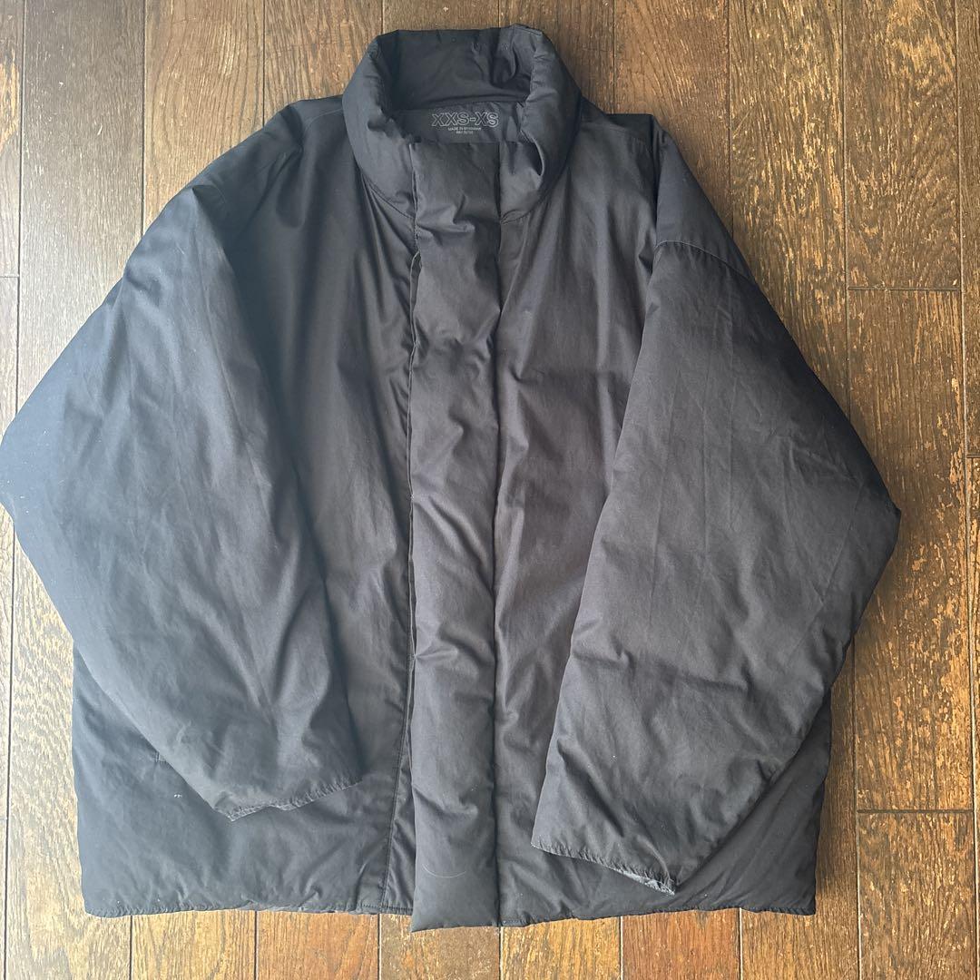 ワールド オンラインストア ムジラボ 22AW 黒 サイズXXS-XS 高密度織り撥水ダウンジャケット ジャケット・アウター