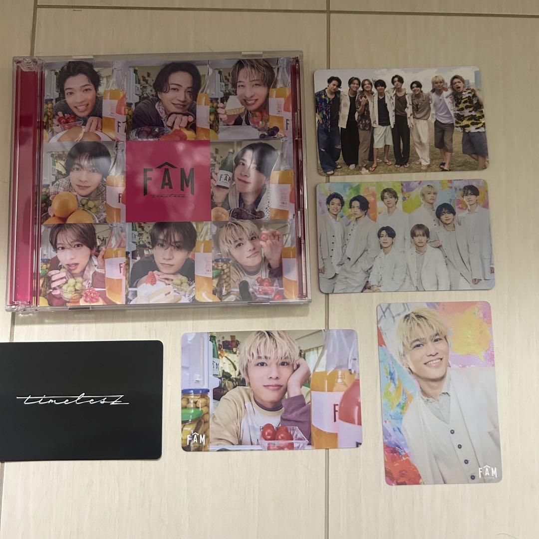 timelesz 『FAM』通常盤 CD 篠塚 松島 トレカ - メルカリ