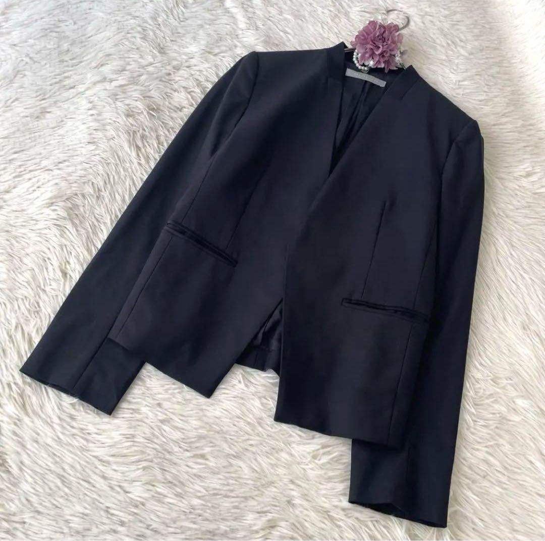 theory luxe EXECUTIVE Donna ノーカラージャケット