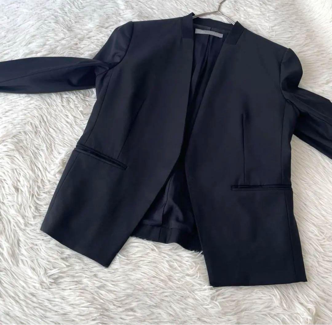 theory luxe EXECUTIVE Donna ノーカラージャケット