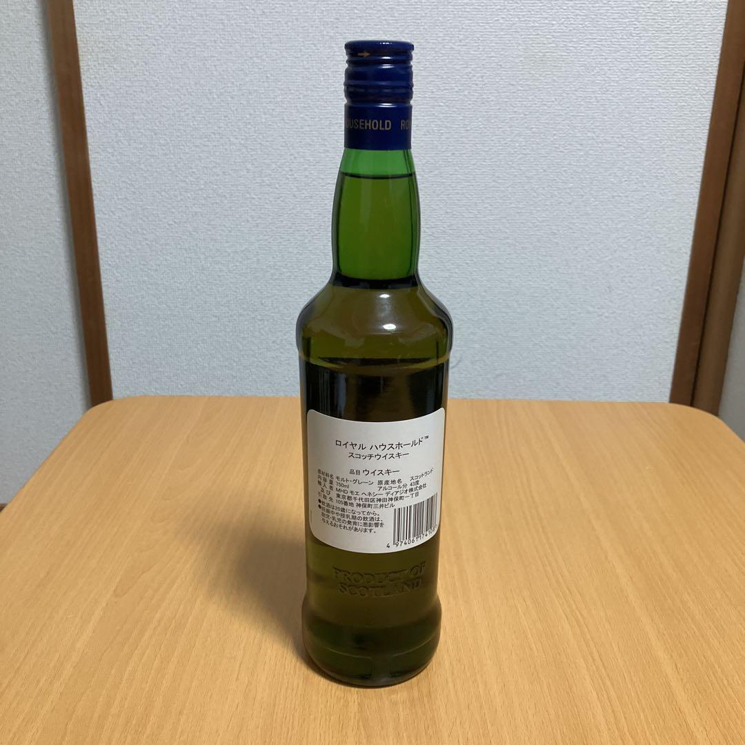 ロイヤルハウスホールドスコッチウイスキー750ml - メルカリ