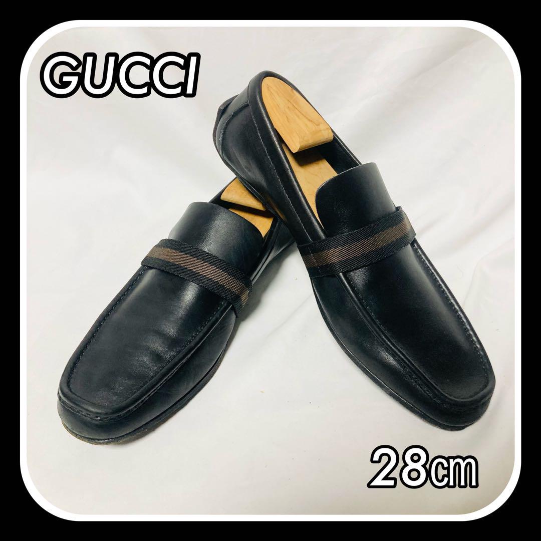 GUCCI ローファー　シェリーライン　スリッポン　28㎝