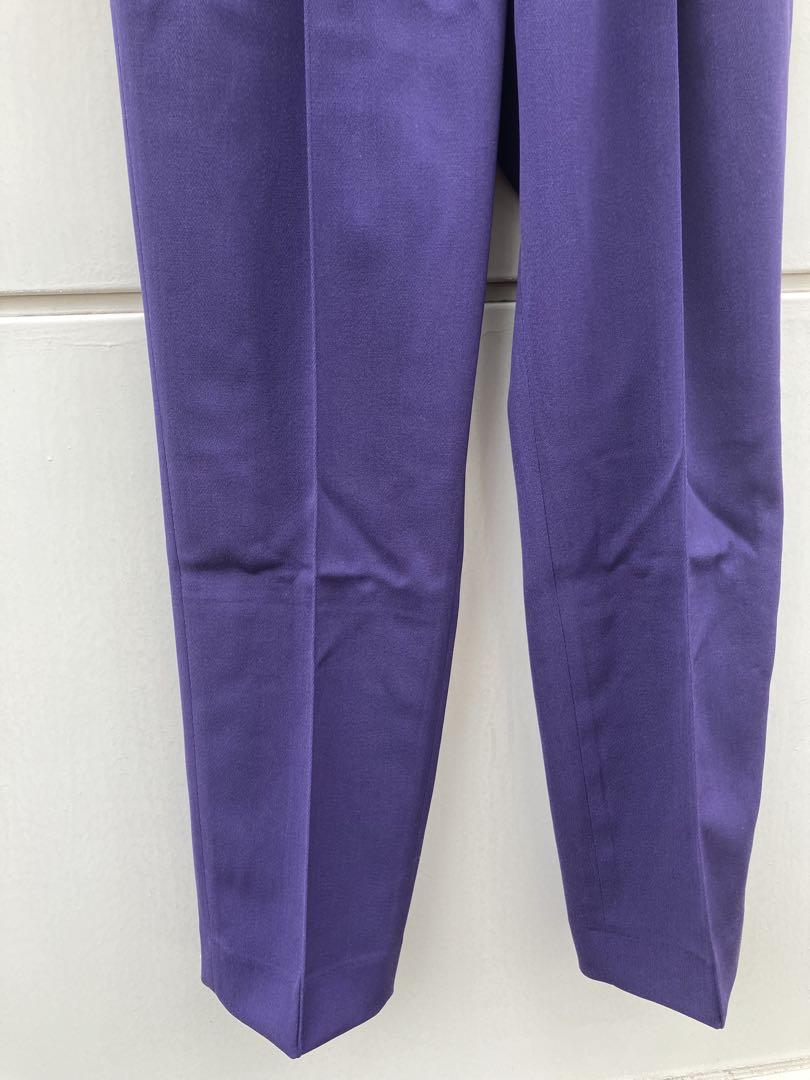 パンツ needles TUCKED SIDE TAB TROUSER PURPLE