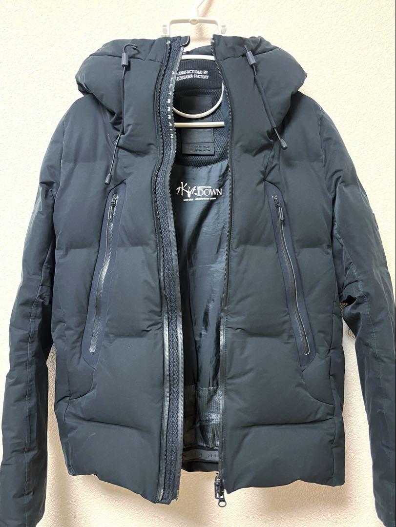水沢ダウン　DESCENTE デサント オルテライン　マウンテニア　ダウンS