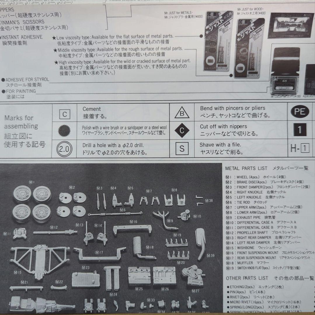 B.R.M. ELAN 1/24スケールモデルキット