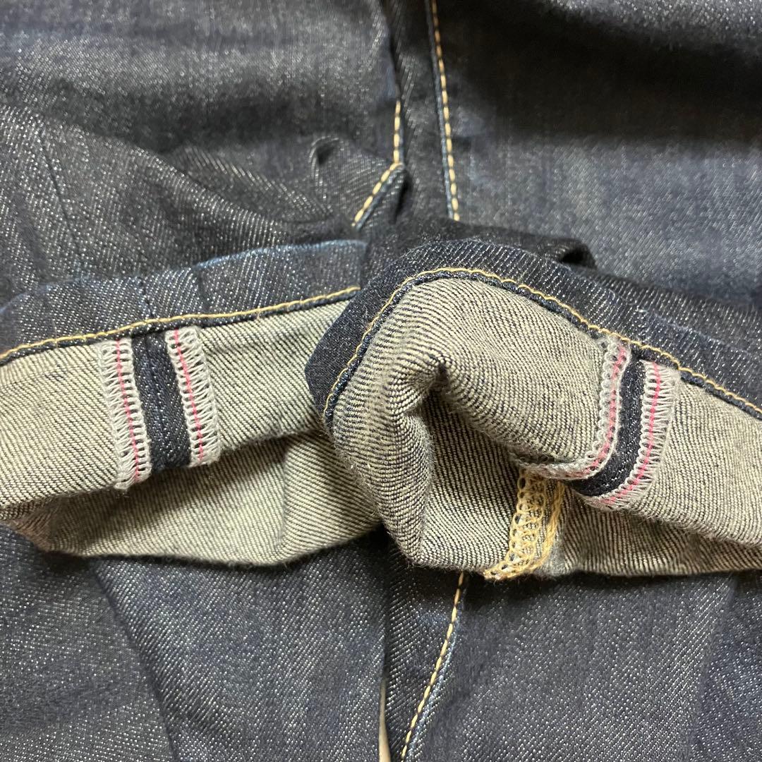 【超希少】LEVI'S 日本製 デニム 911ピンク耳 鹿革パッチ ヴィンテージ