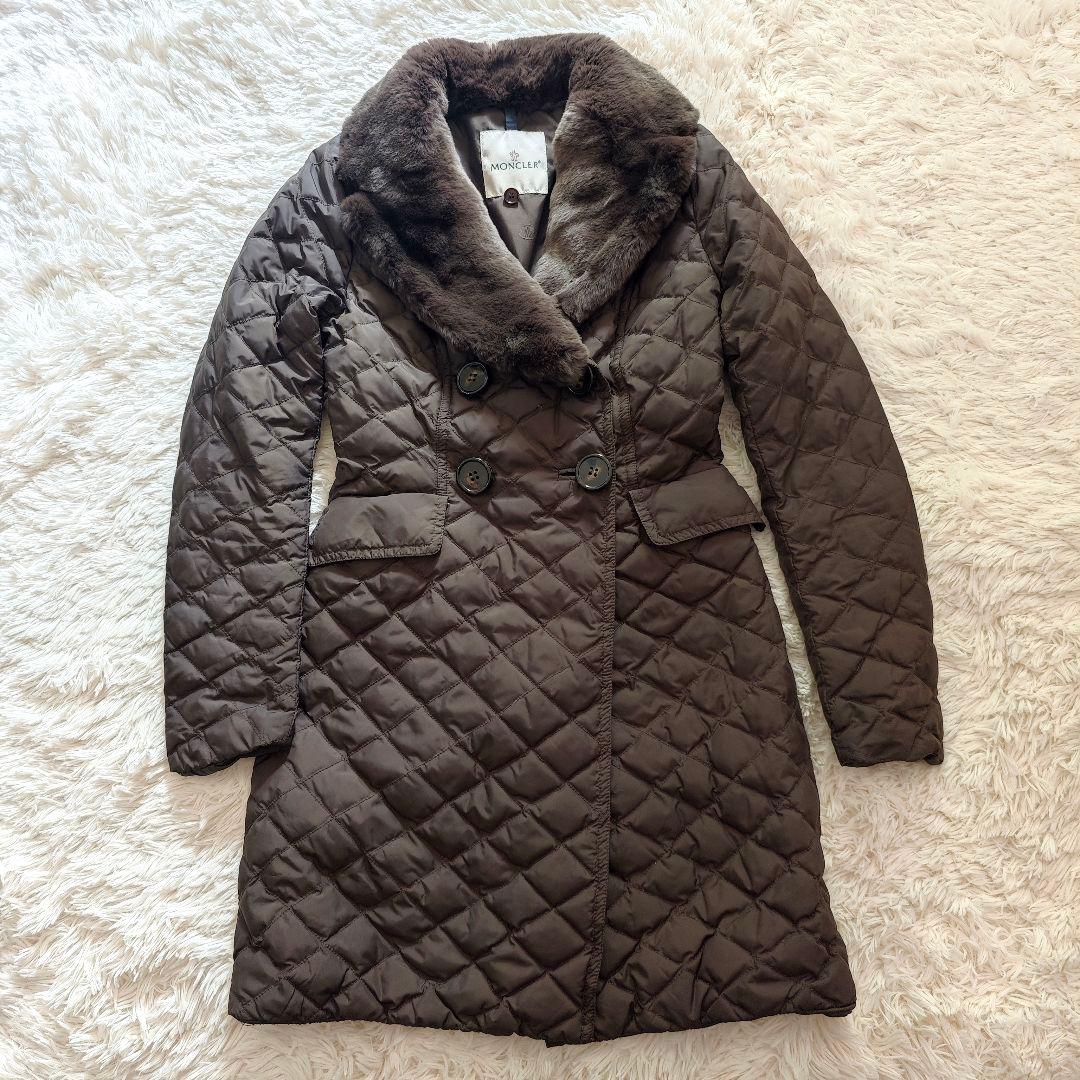 ◯ダウンコート★ALAME★ブラウン★レディース★モンクレール★