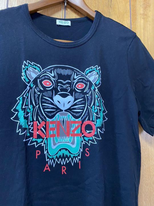 KENZO☆タイガー プリント Ｔシャツ KENZO (ケンゾー) タイガープリント クルーネック 半袖 Tシャツ