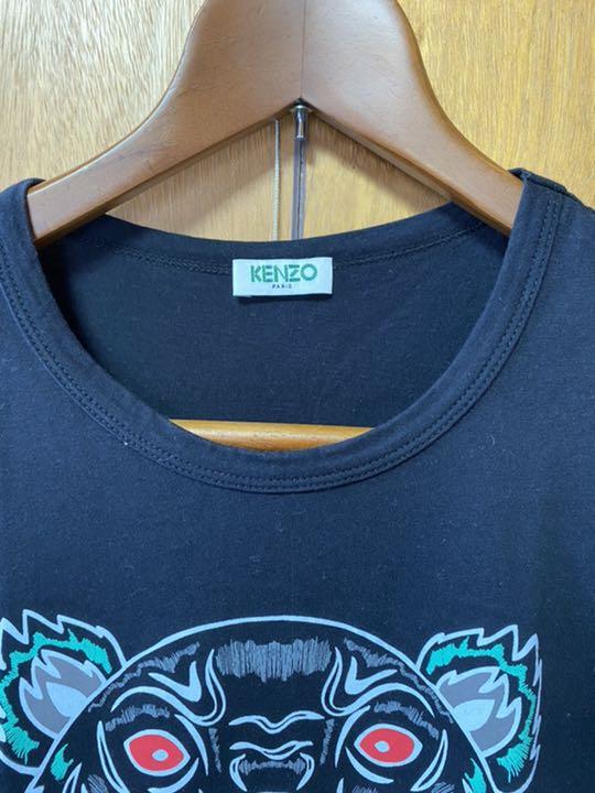 KENZO☆タイガー プリント Ｔシャツ KENZO (ケンゾー) タイガープリント クルーネック 半袖 Tシャツ
