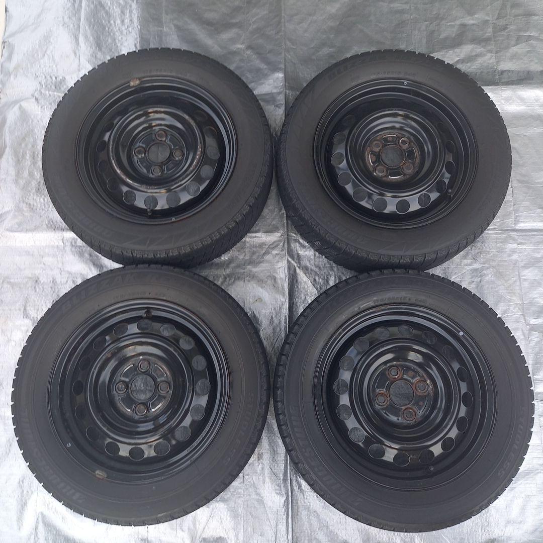 トヨタ純正15インチスチールホイール