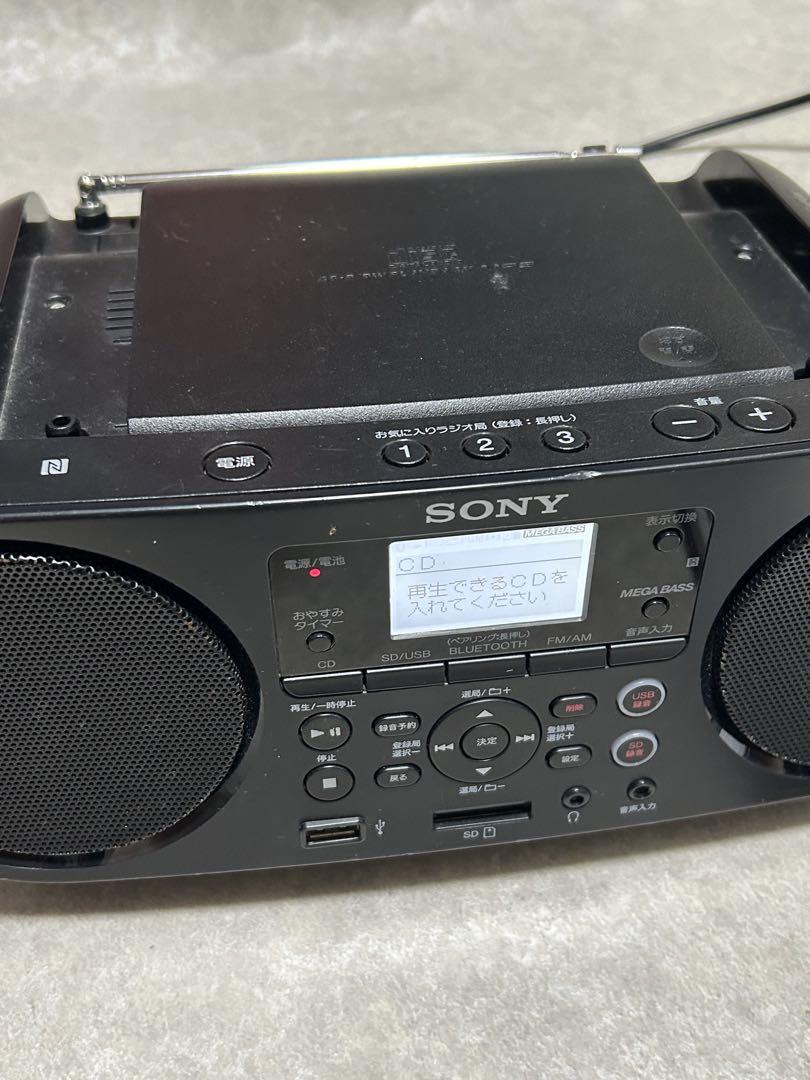 2台 現状品 SONY ZS-RS81BT CDラジオ Bluetooth - メルカリ