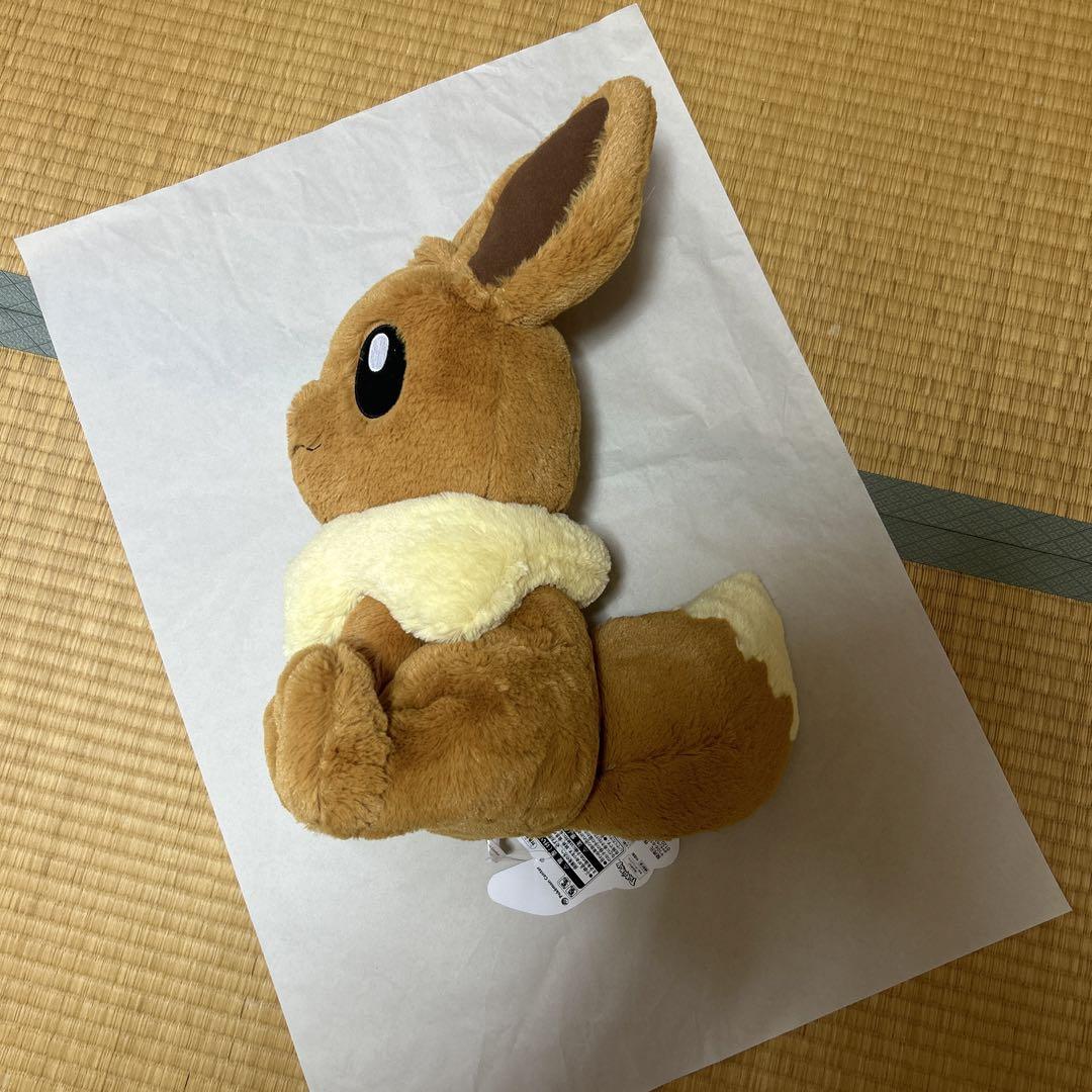 ポケモンセンターオリジナル おっきいふわふわぬいぐるみ イーブイ ポケモンセンターオリジナル おっきいふわふわぬいぐるみ イーブイ
