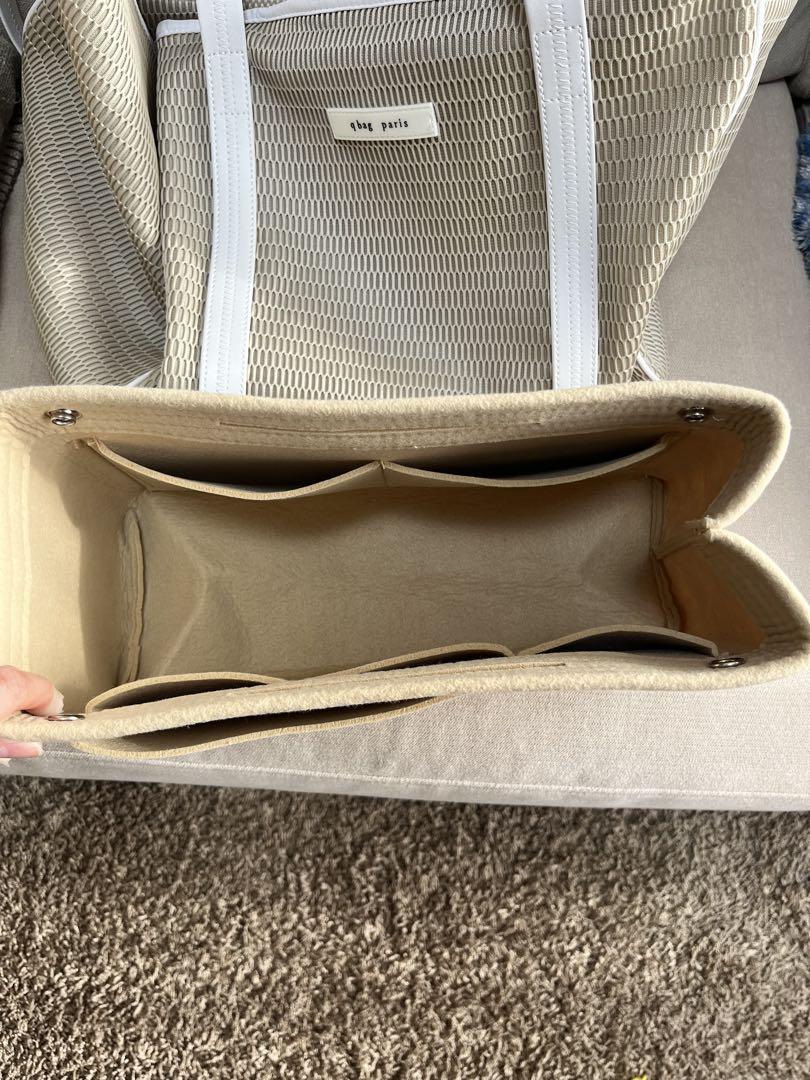 qbag paris ネスト Lサイズ ジップ付き　(おまけ:バッグインバッグ)