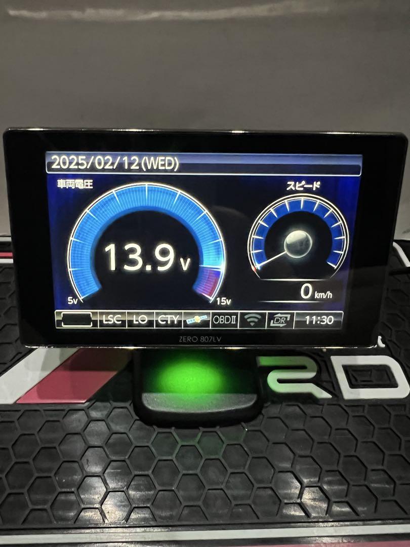 【リコール対策済み】コムテックZERO807LV OBD2-R3セット