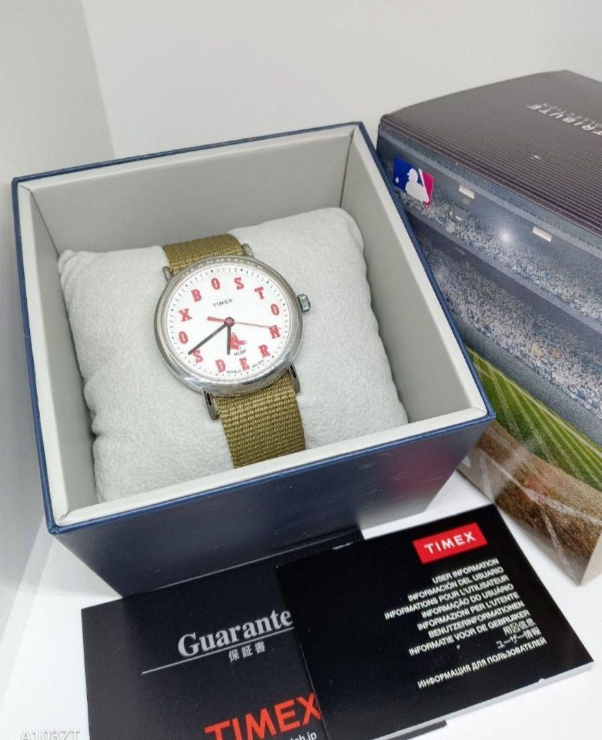 激安ショップ 食品 特価中☆□ ボストン・レッドソックス トリビュート TIMEX 新品 時計
