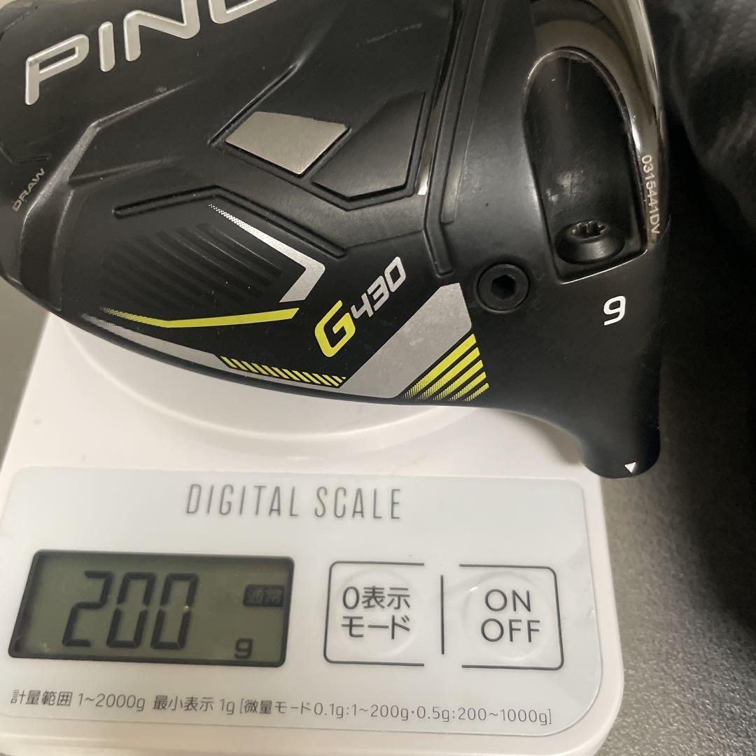 PING G430 LST ドライバー 9度 ヘッドのみ