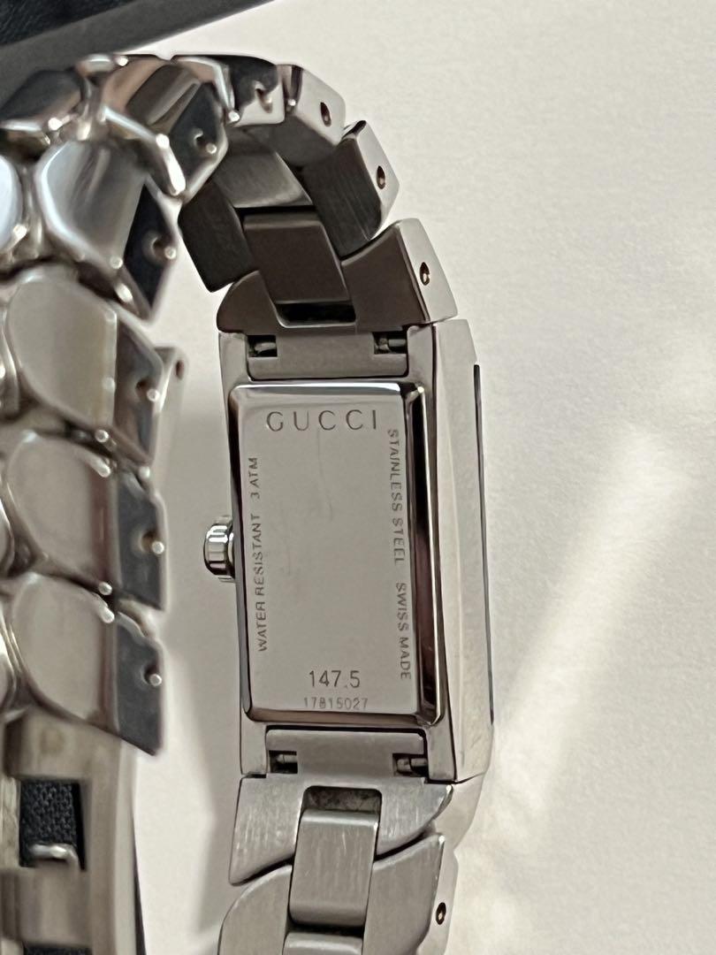 グッチ 腕時計 レディース YA147501 Gフレーム G-FRAME 箱付き