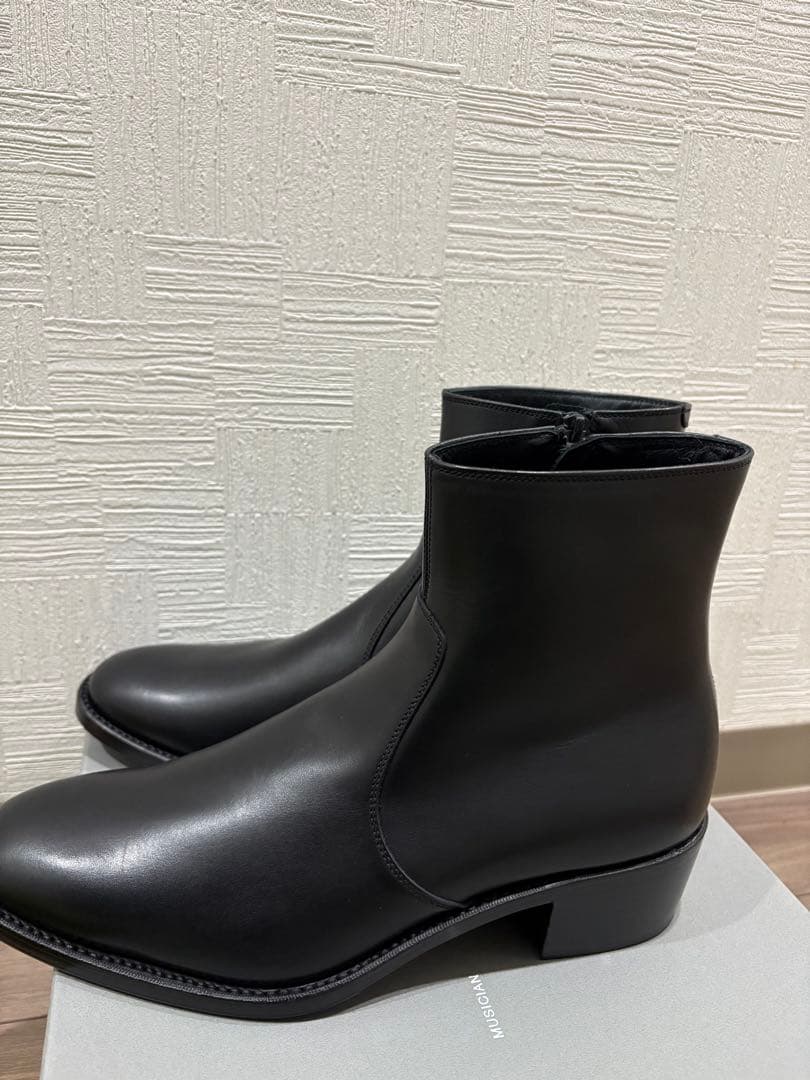 LAD MUSICIAN 24 SS サイドジップヒールブーツ LAD MUSICIAN 24SS サイドジップヒールブーツ