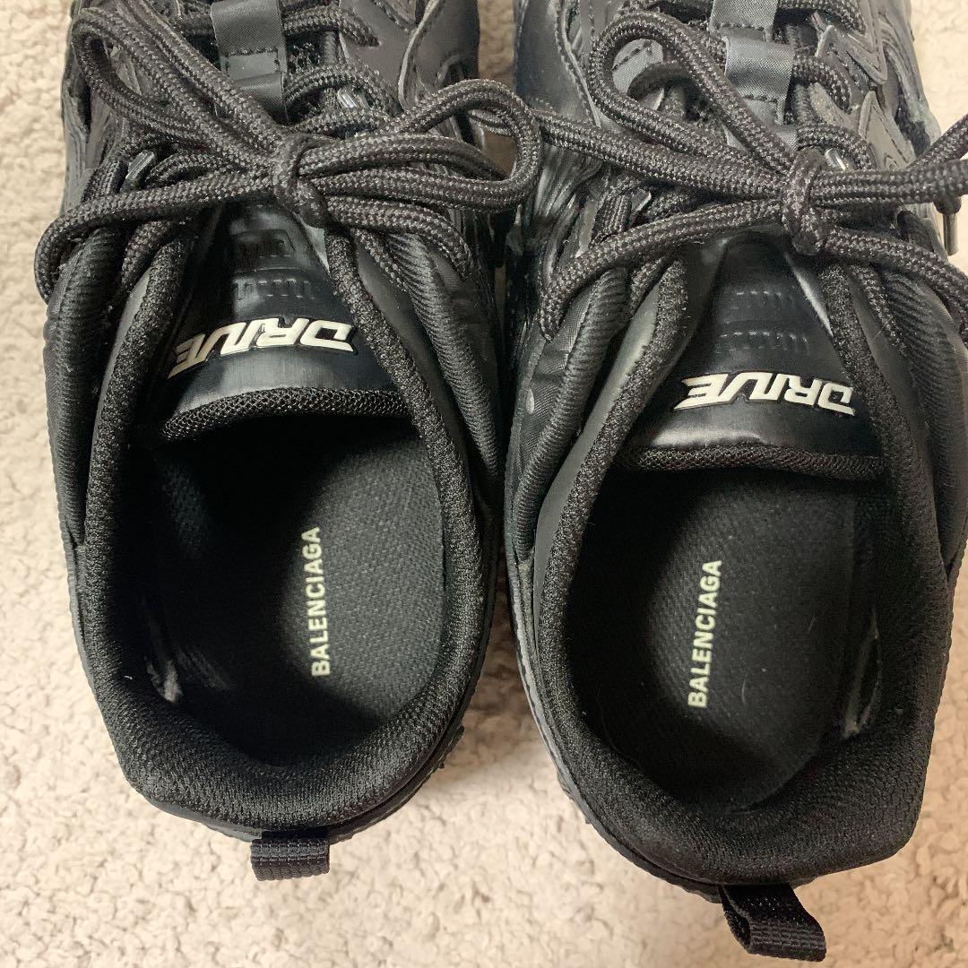 のサイズ 新品BALENCIAGAバレンシアガ メッシュパネルドライブスニーカー CoxSH-m42643189532 20AW クッション