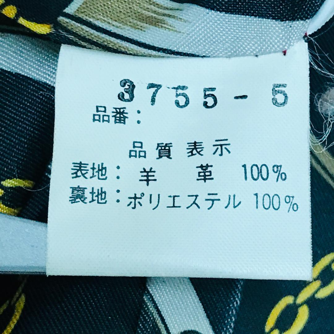 赤　レディース　イタリア製原皮　羊皮100%　裏地　レザージャケット　Y2K