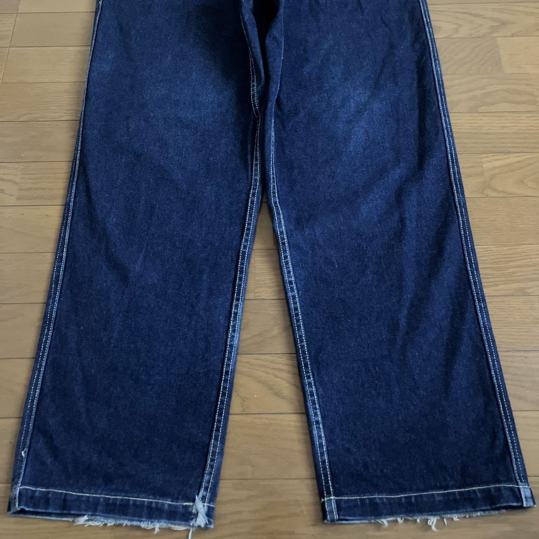 極太90s KARL KANI 刺繍ロゴ ヘビーオンスバギーデニム B系