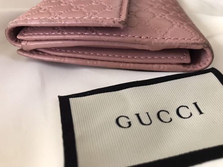 マイクログッチシマ ダブルホック長財布