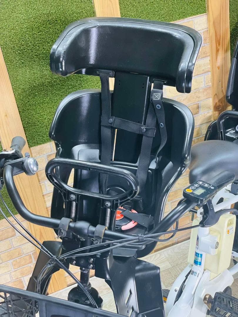 破格 ホワイト系 王様 ギュットアニーズ子供乗せ電動アシスト H2972 破格 ホワイト系 王様 ギュットアニーズ子供乗せ電動アシスト H2972