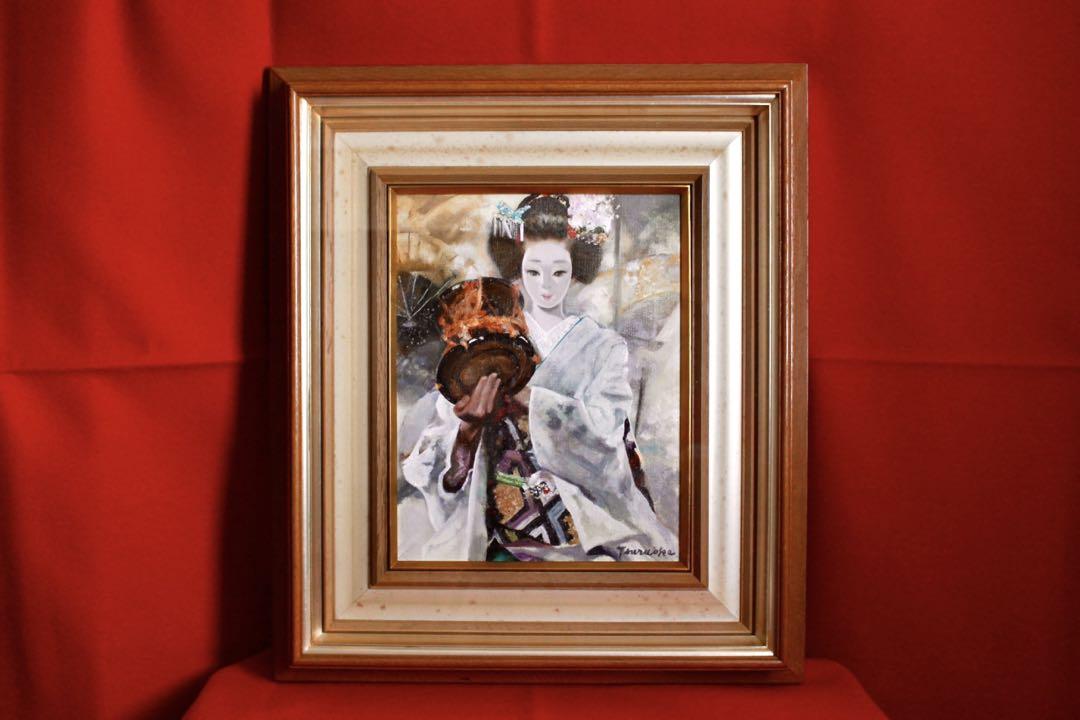 安価 花乙女コレクション【鶴岡義雄 鼓】購入金額より60％お値引 絵画
