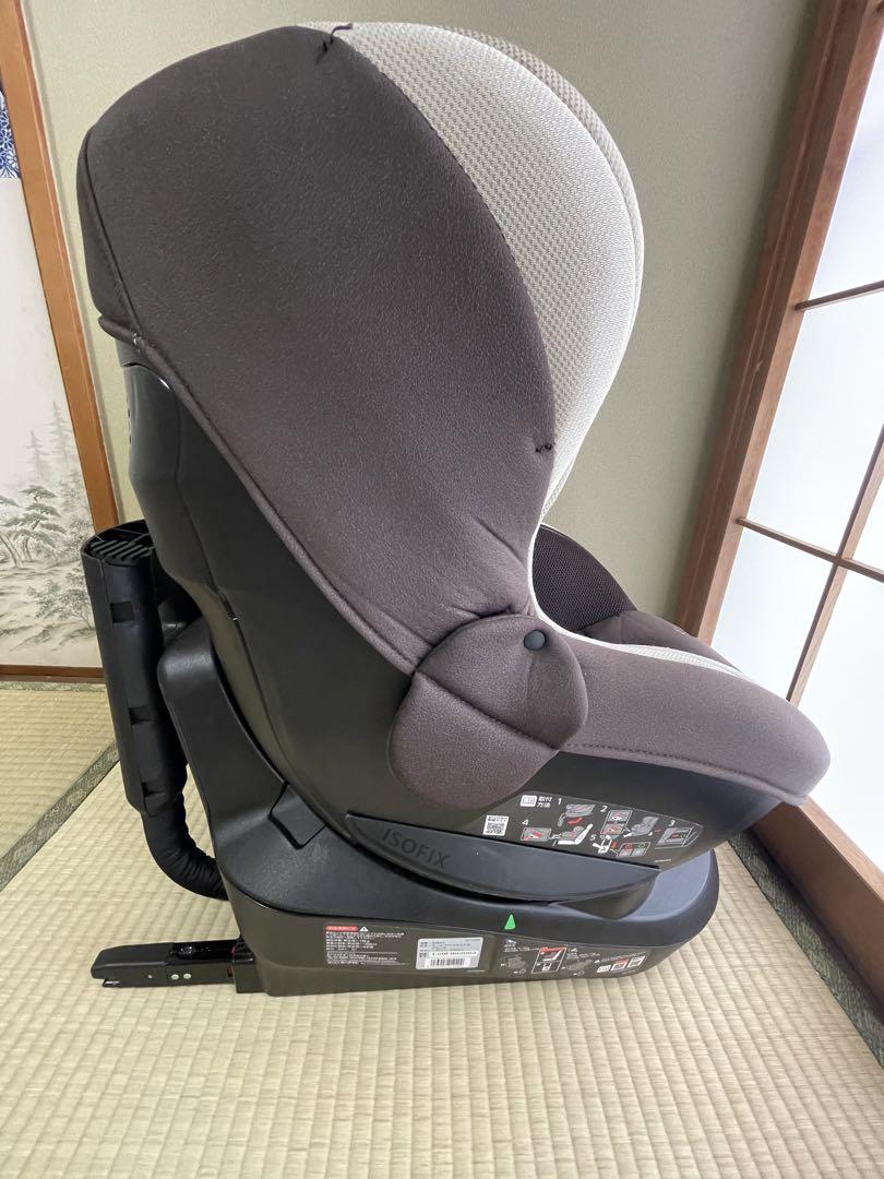 ☆美品☆　エールべべ　クルット3iグランスISOFIX チャイルドシート 未使用品】エールべべ クルット 3iグランス ISOFIX