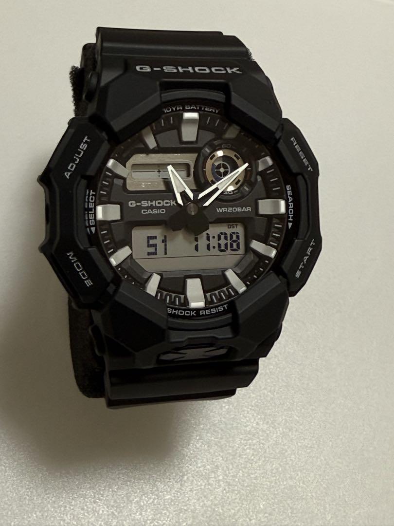 CASIO G-SHOCK GA-010-1AJF ブラック　使用感の少ない美品