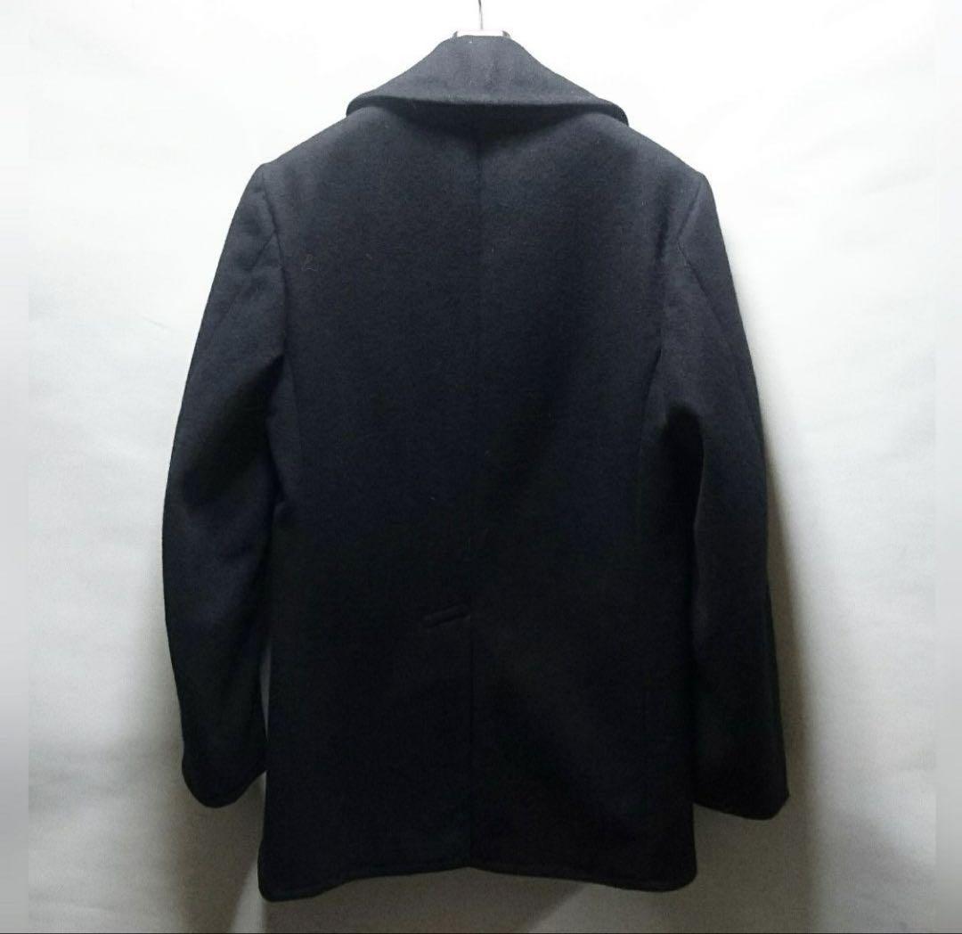 VI MIL INC製 US NAVY ウールPコート ダークネイビー 36R
