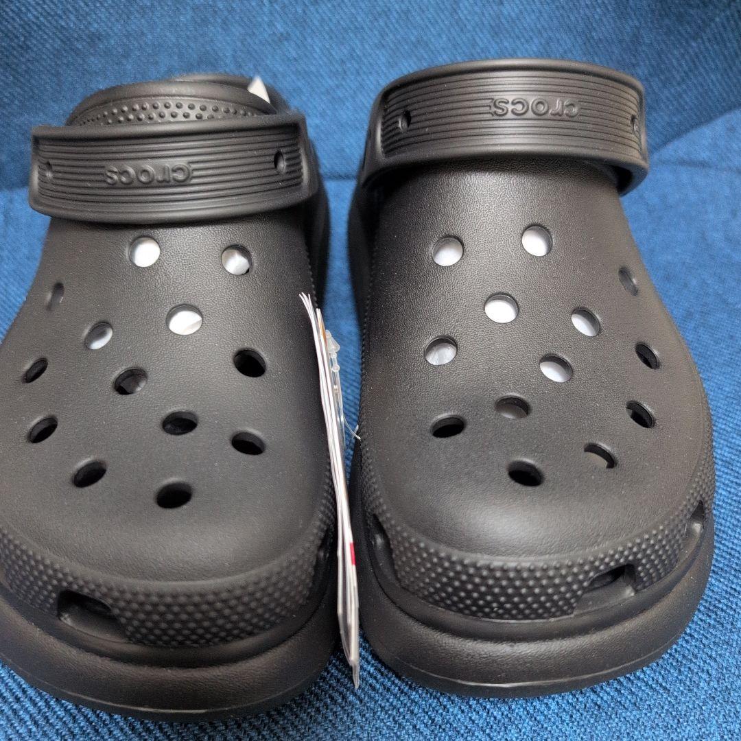 crocs crush clog ブラック 24cm