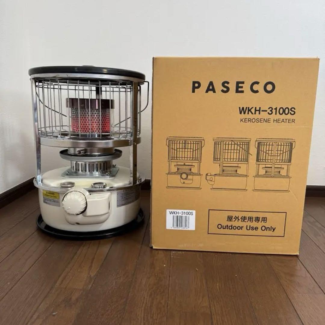 パセコ　石油ストーブ　PASECO WKH-3100S 送料無料】PASECO(パセコ) 対流形石油ストーブ WKH-3100S (2022
