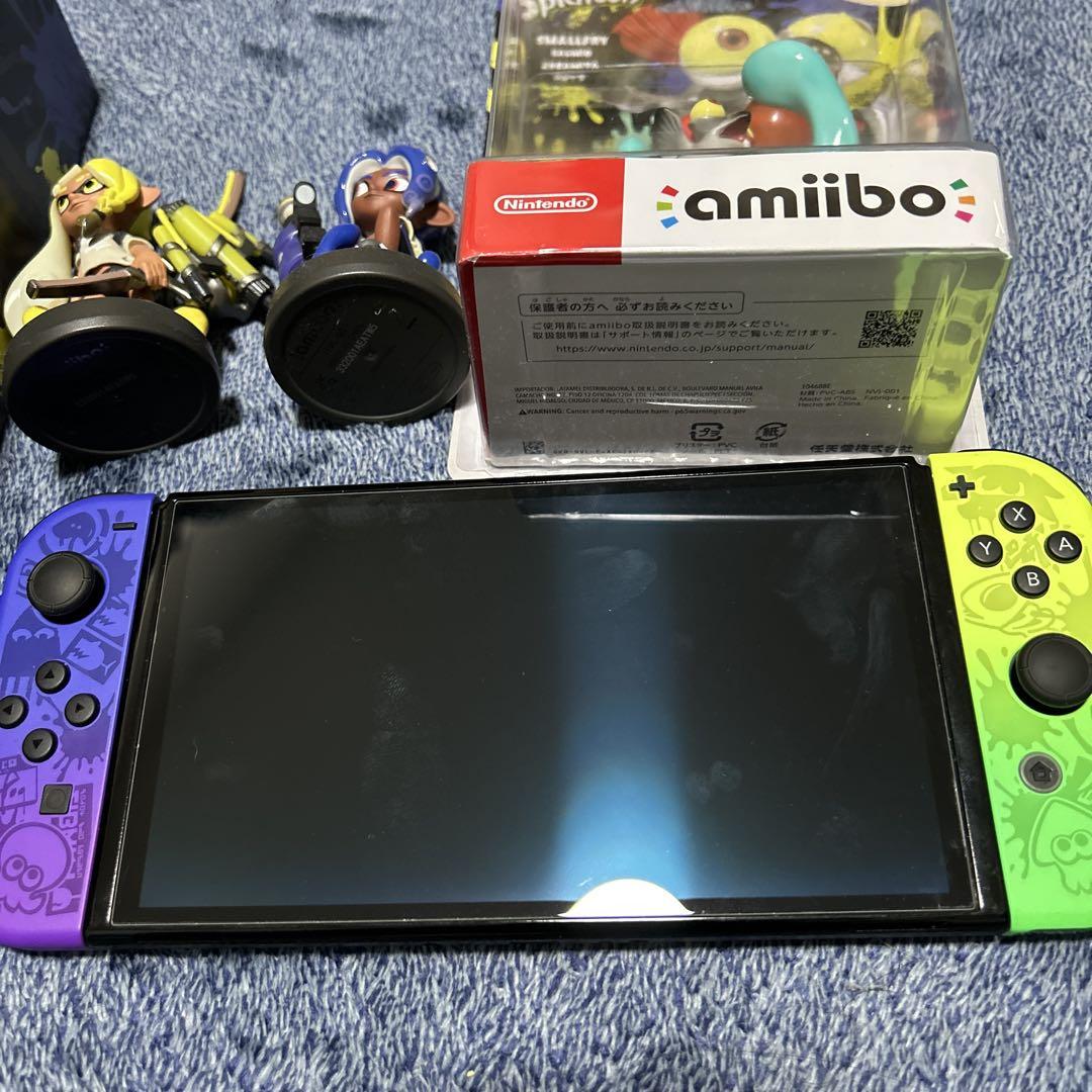 Nintendo Switch 有機EL スプラトゥーン3デザイン amiibo