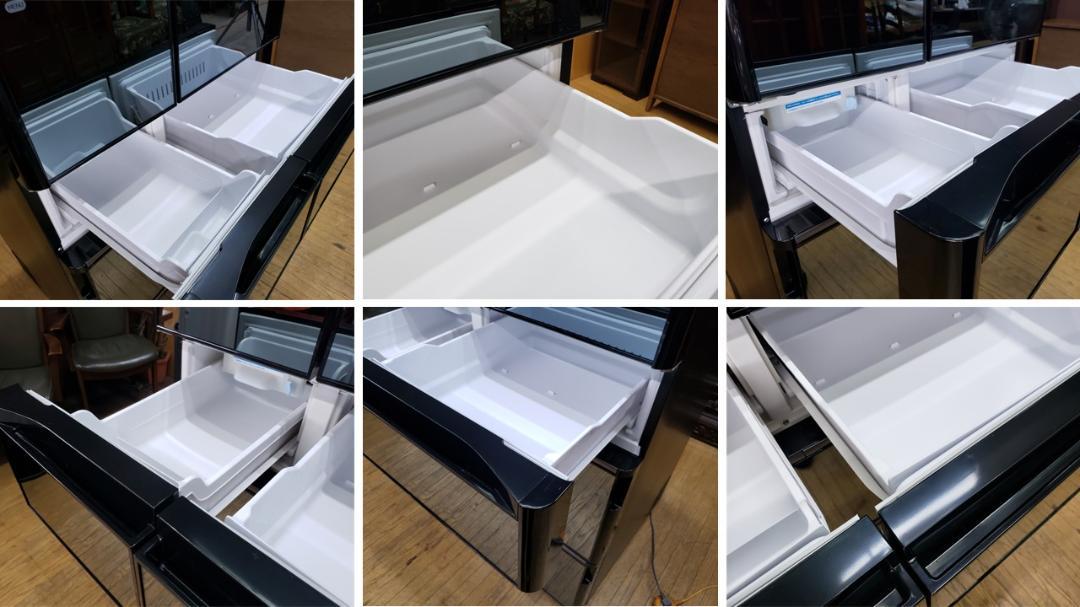 F43　美品！日立　冷凍冷蔵庫 2019年製　R-WX62K 6ドア　615L F43 美品！日立 冷凍冷蔵庫 2019年製 R-WX62K 6ドア 615L - メルカリ
