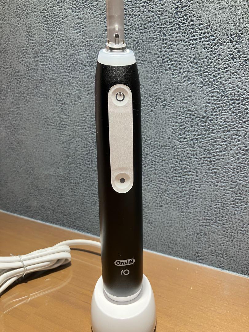【中古】BRAUN Oral-B iO マットブラック 電動歯ブラシ