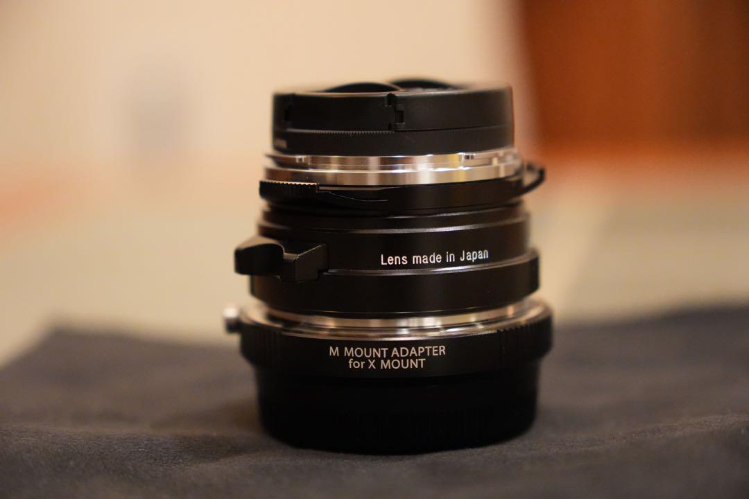 NOKTON classic 40mm F1.4 SCアダプター付き