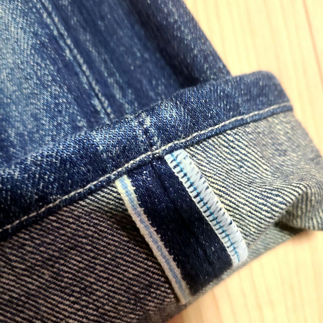 Levi's リーバイス LV807-03 ターコイズジーンズ セルビッチ