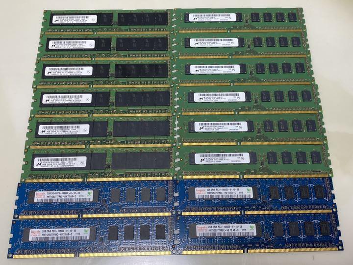 サーバー用メモリ 4GB 12枚 2GB 4枚 計16枚セット サーバー用メモリ 4GB 12枚 2GB 4枚 計16枚セット