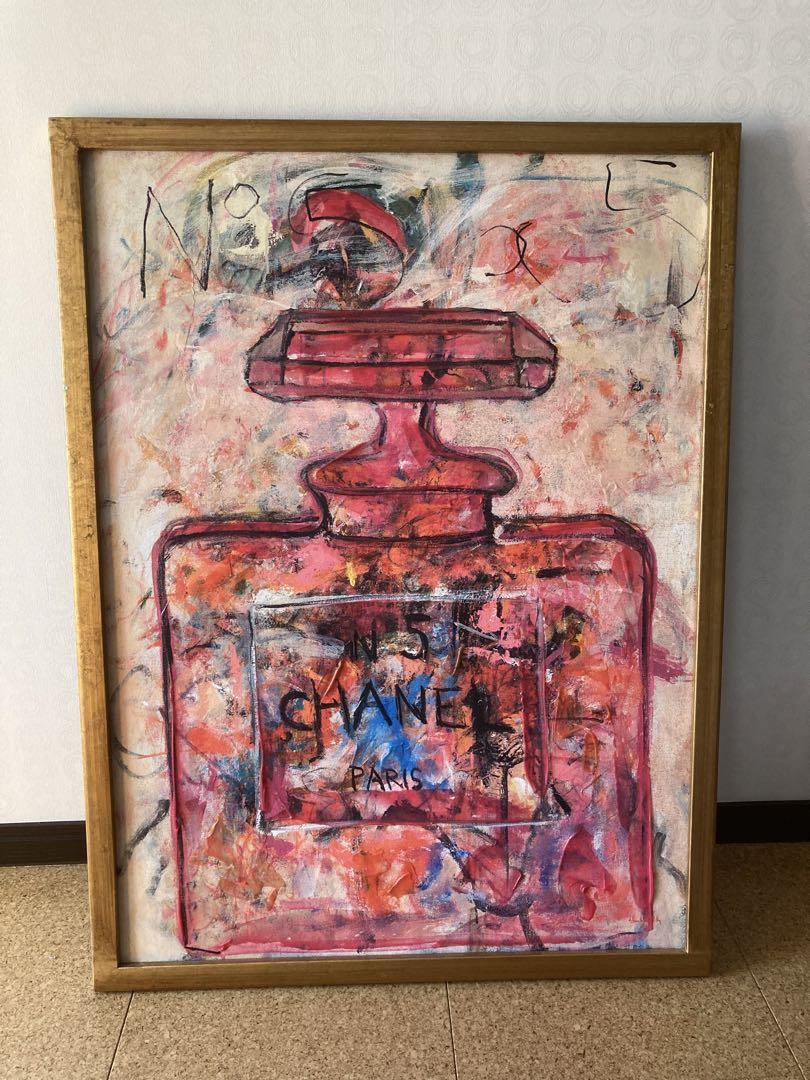 Francfranc☆ SANDYWELCHアートボードCHANEL No.5 - メルカリ
