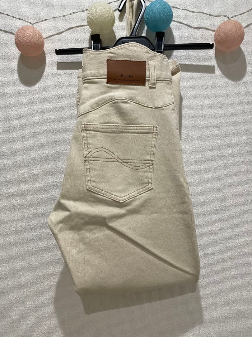 Eaphi WAVE DESIGN HIGH WAIST DENIM サイズ2_1