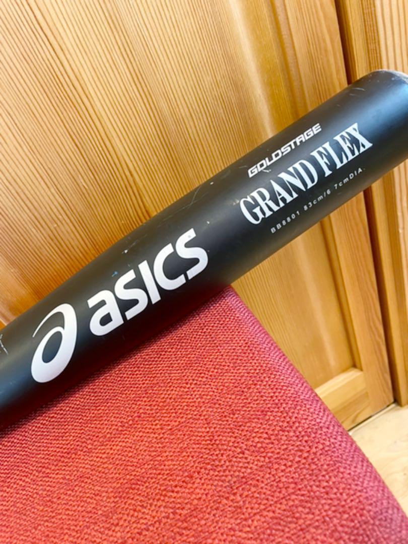 ヤス様専用asics flex バット J8eHn-m42664548758 ゴールドステージコンポジットgrand 即納