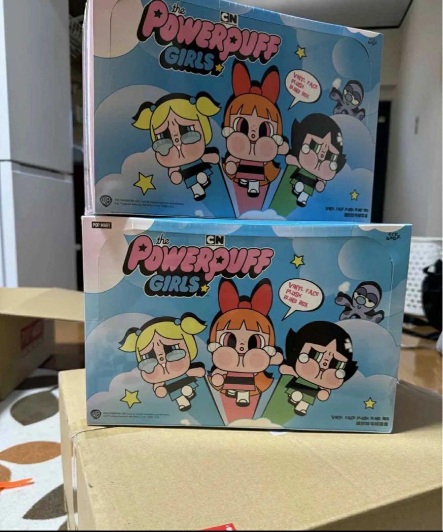 CRYBABY xパワーパフ ガールズ シリーズ ぬいぐるみ アソート 2box
