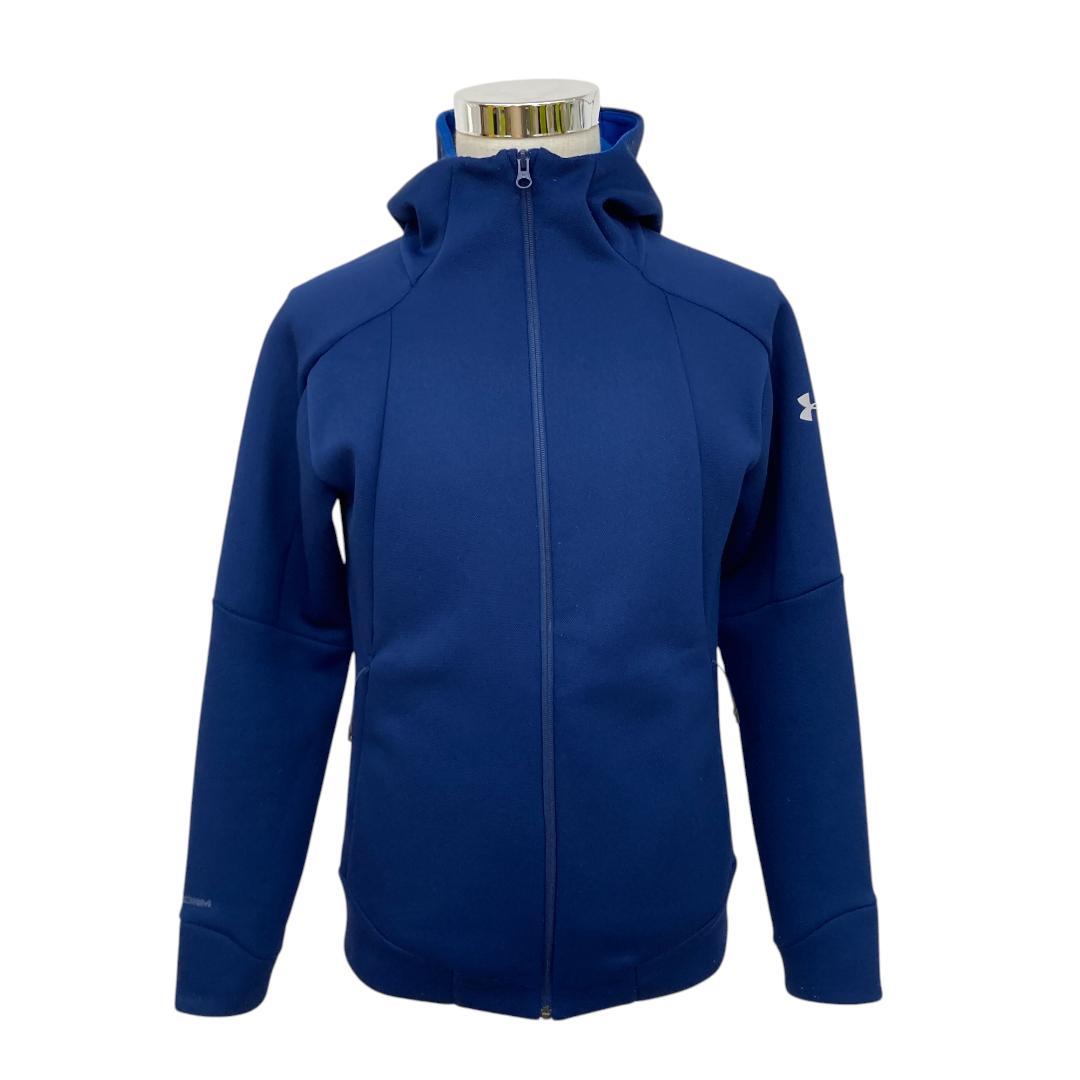 ★美品 UNDER ARMOUR アンダーアーマー 紺 ジャンパー M