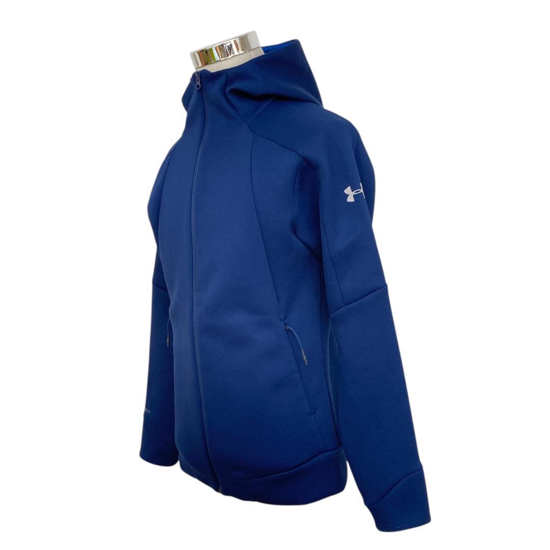 ★美品 UNDER ARMOUR アンダーアーマー 紺 ジャンパー M