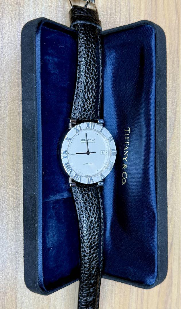 Tiffany & Co. アトラス　自動巻き時計 シルバー