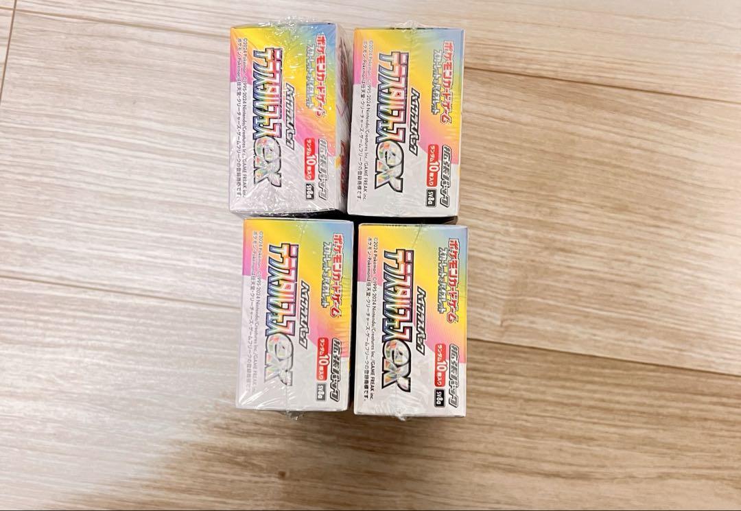 ポケモンカードハイクラスパック テラスタルフェスex 4BOX シュリンク付き