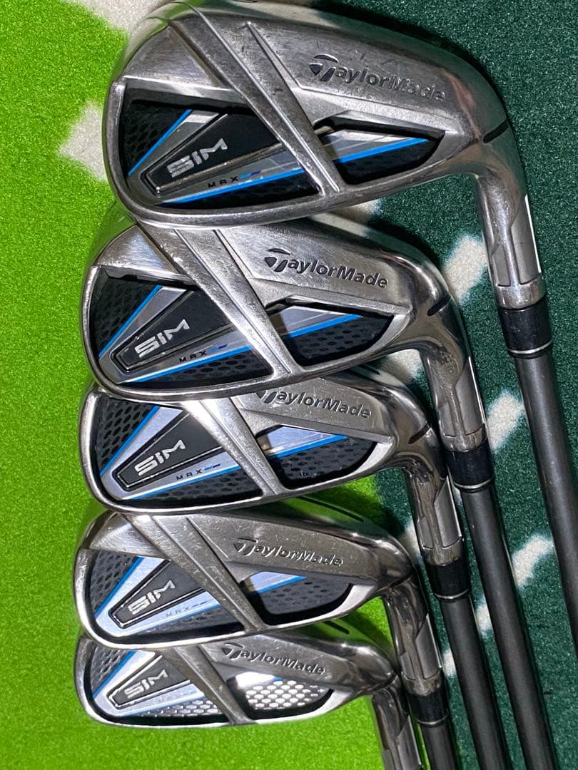 TaylorMade SIM アイアンセット P 9 8 7 6