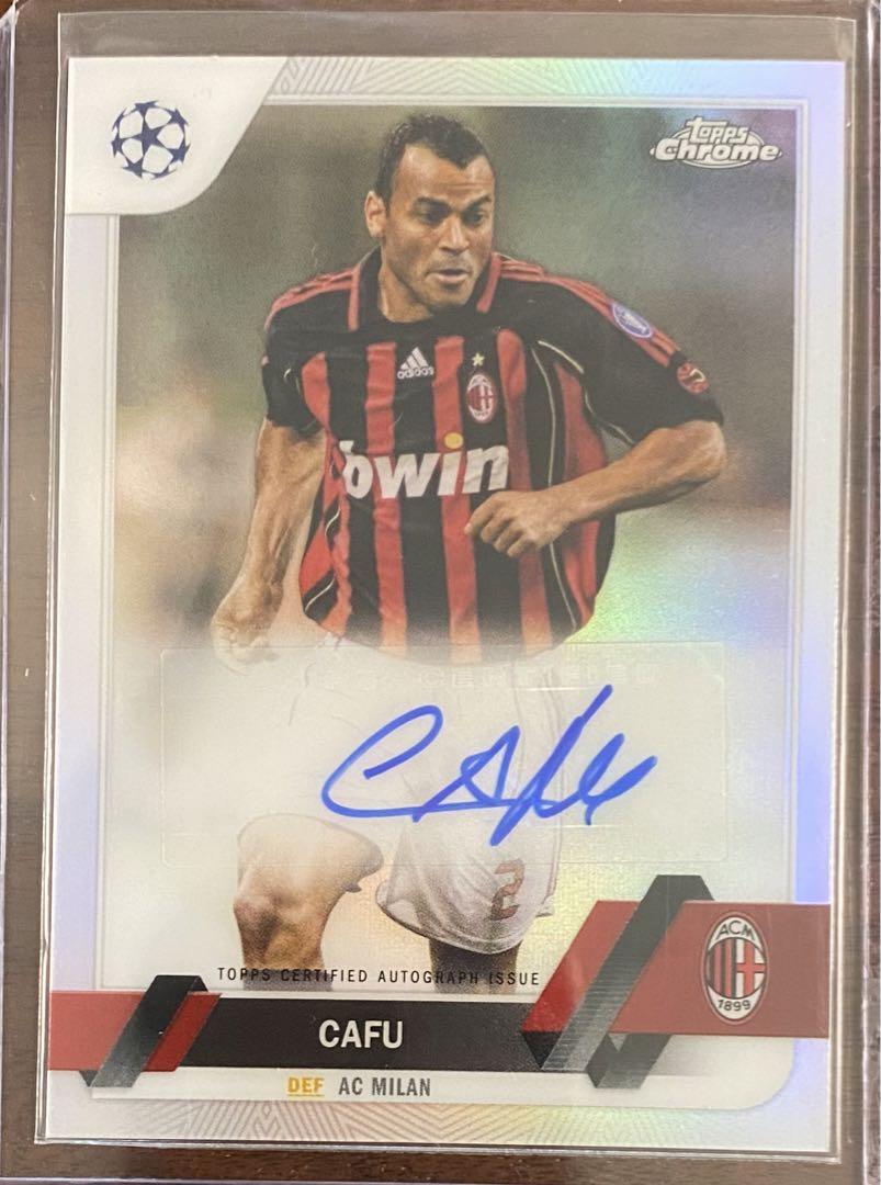 22-23 Topps Chrome CAFU カフー 直筆サインカード 2022-23 Topps Chrome CAFU カフーサインカード